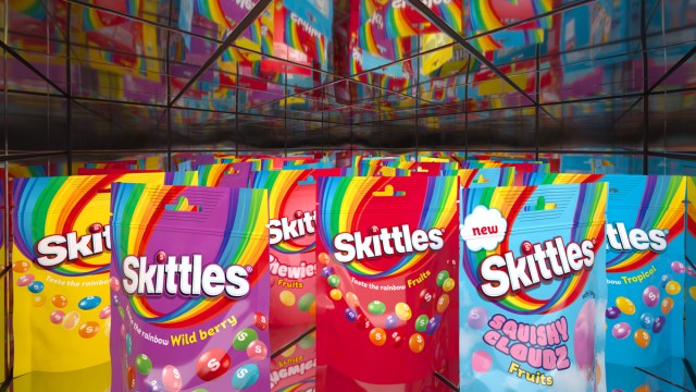 Mars brand Skittles is tweaking its identity without losing familiarity.