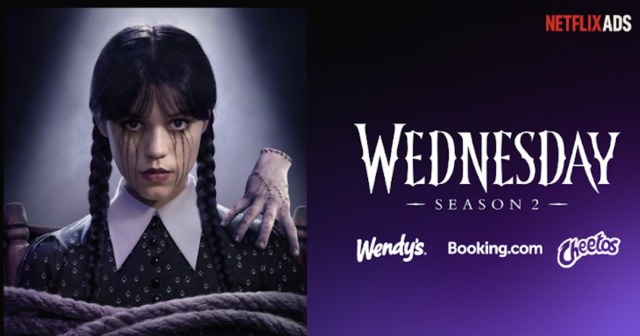 Netflix announces new adtech, Wednesday partnerships, and more at upfront.