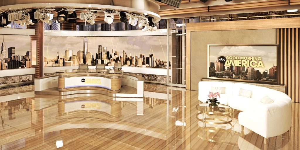 image of Good Morning America studio at 7 Hudson Square