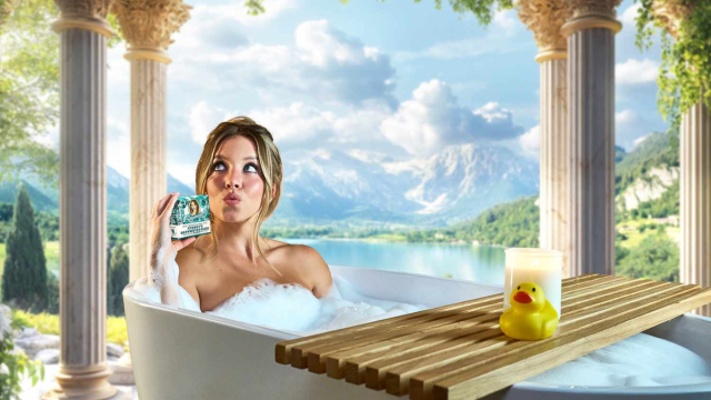 The soap will retail for $8 a pop.