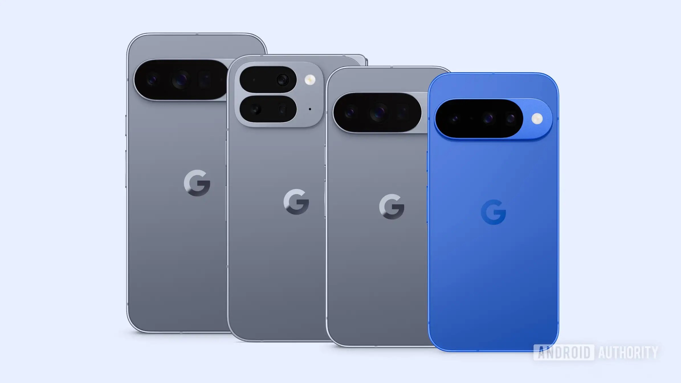 Seeing them together really highlights how bright the base model is compared to the Pros.