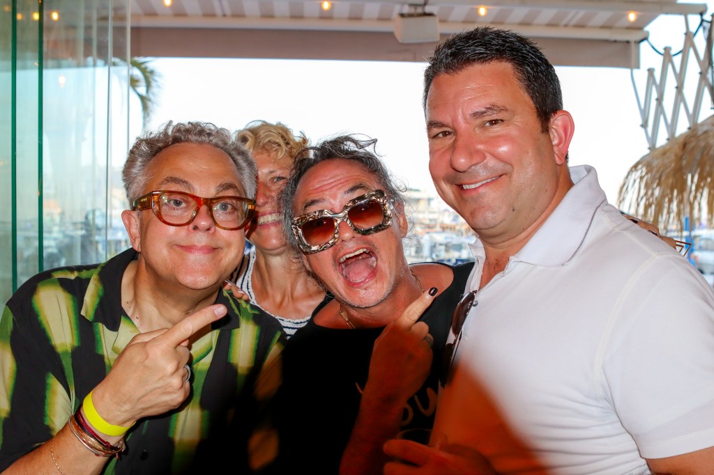 The hour long cocktail reception at La Paillote | Gaston Gastounette, Quai Saint-Pierre honoring the AI Trailblazers Power 100 List