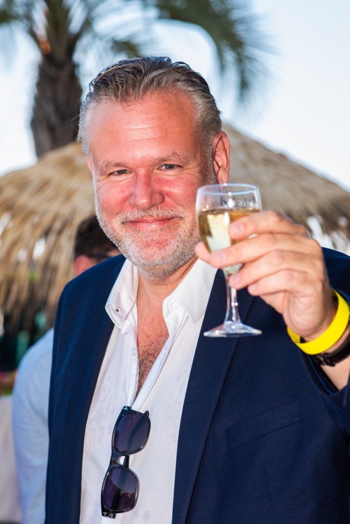 The hour long cocktail reception at La Paillote | Gaston Gastounette, Quai Saint-Pierre honoring the AI Trailblazers Power 100 List