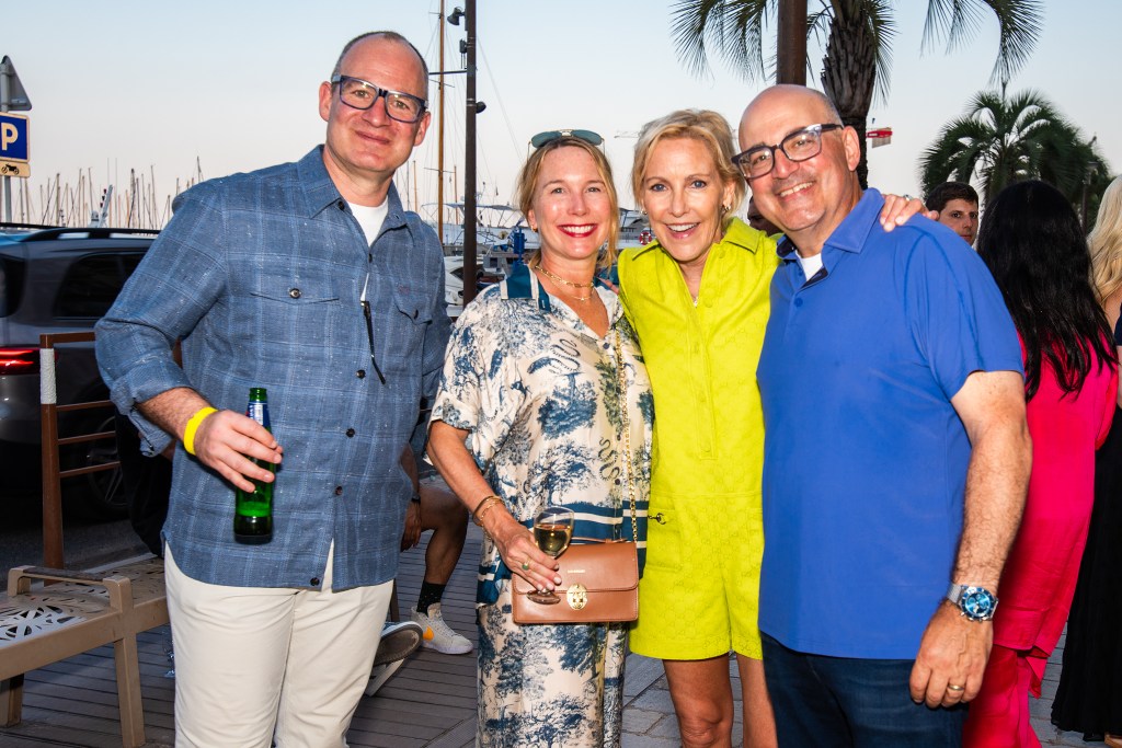 The hour long cocktail reception at La Paillote | Gaston Gastounette, Quai Saint-Pierre honoring the AI Trailblazers Power 100 List