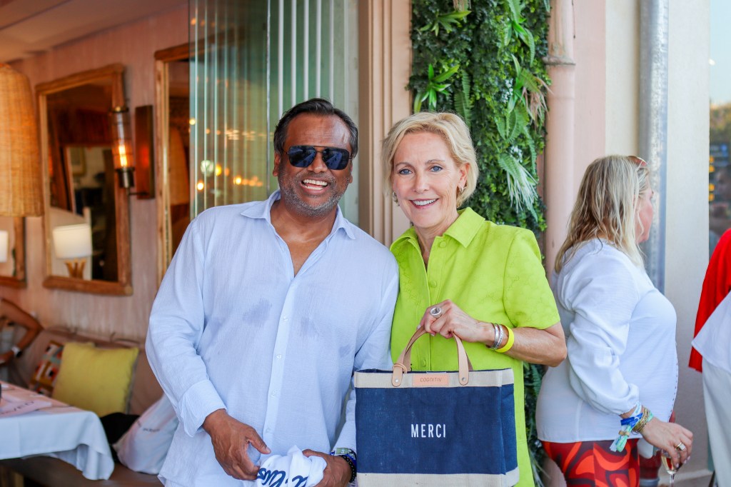 The hour long cocktail reception at La Paillote | Gaston Gastounette, Quai Saint-Pierre honoring the AI Trailblazers Power 100 List
