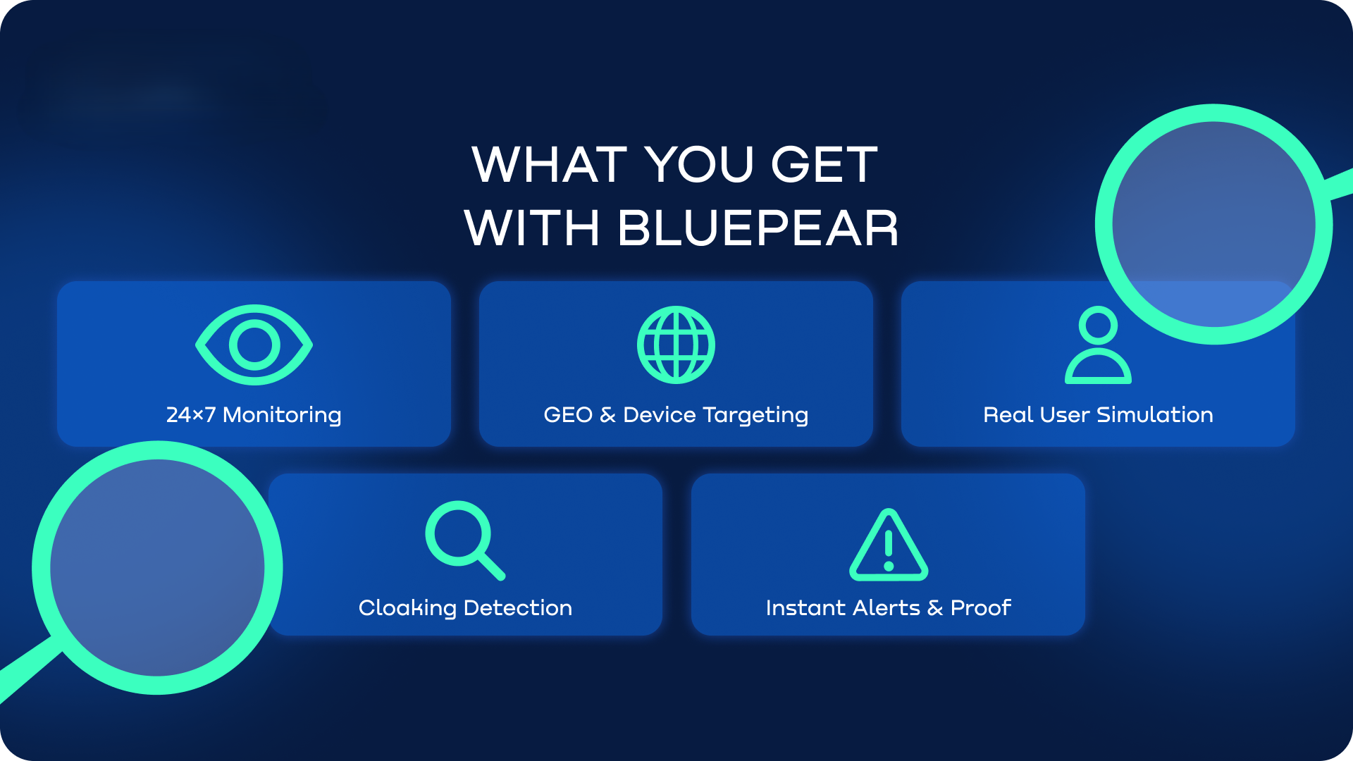 Bluepear features