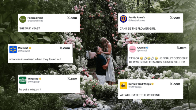 Krispy Kreme, Walmart, Panera, and more shared reactions online.