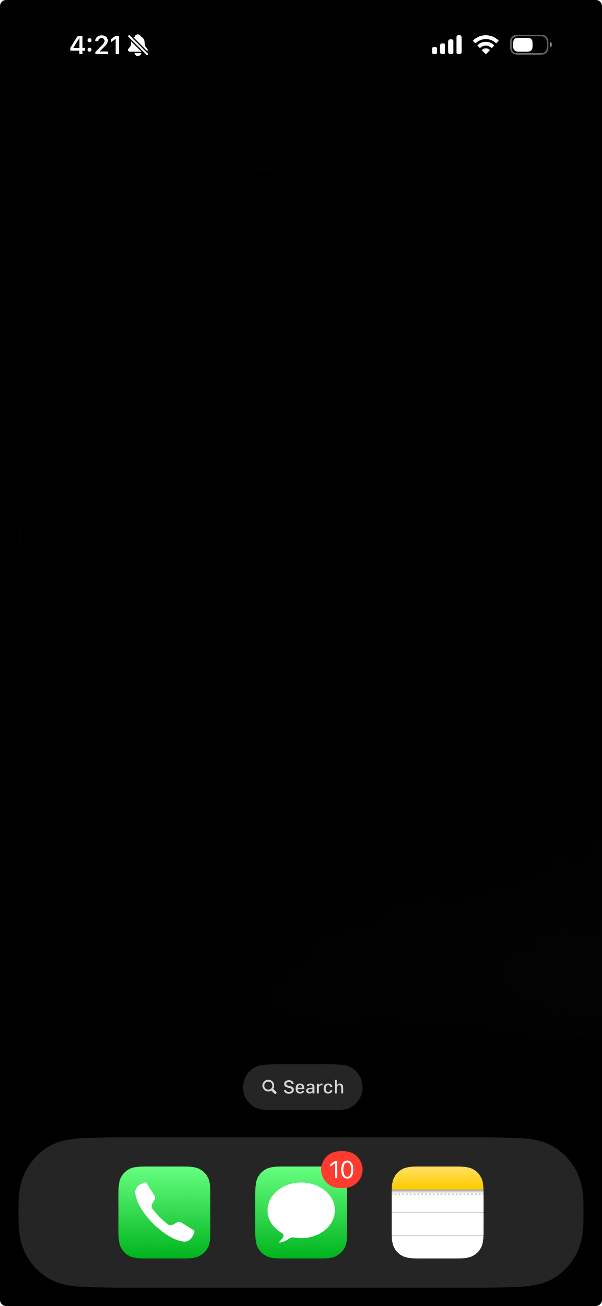 Soren Iverson’s homescreen.