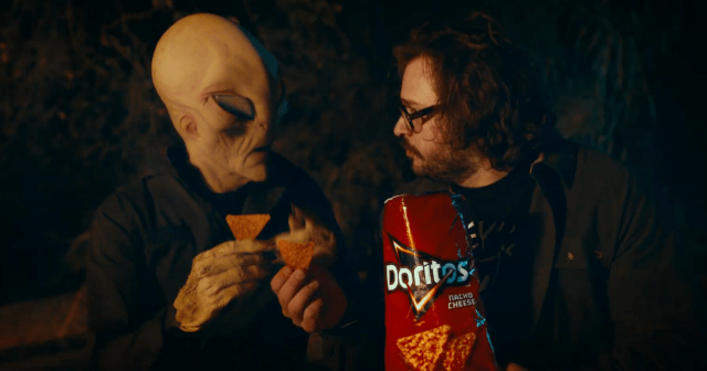 Doritos Crash the Super Bowl ad wins space battle for creators as director Dylan Bradshaw and content creator Nate Norvel use an alien