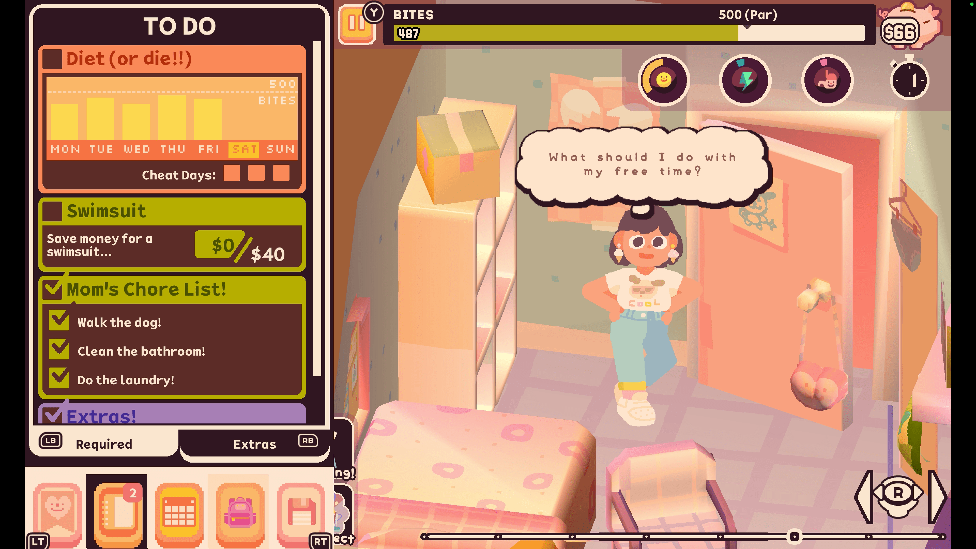 A screenshot from the video game Consume Me.
