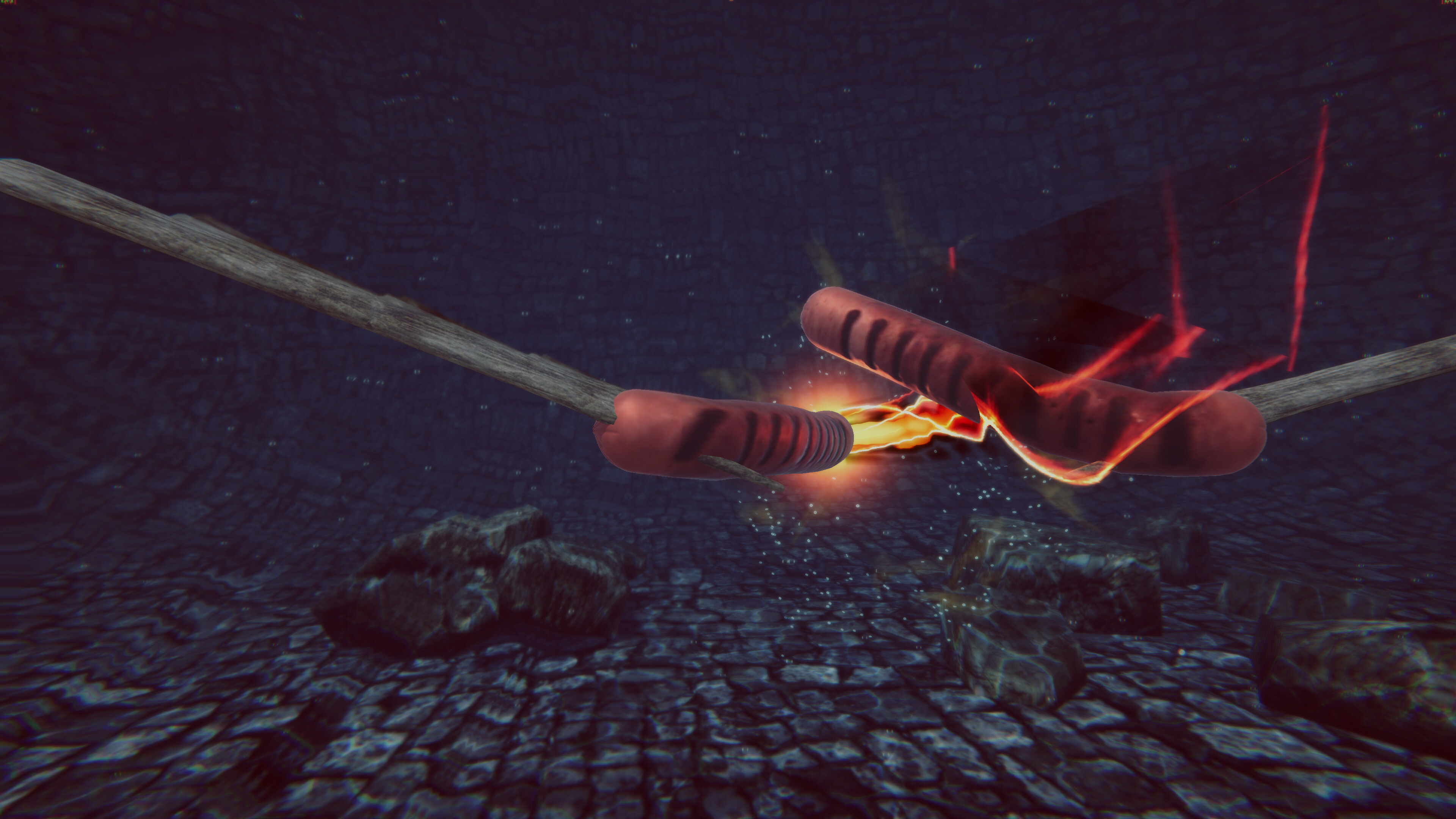A screenshot from the video game Sausage Legend: Arena.