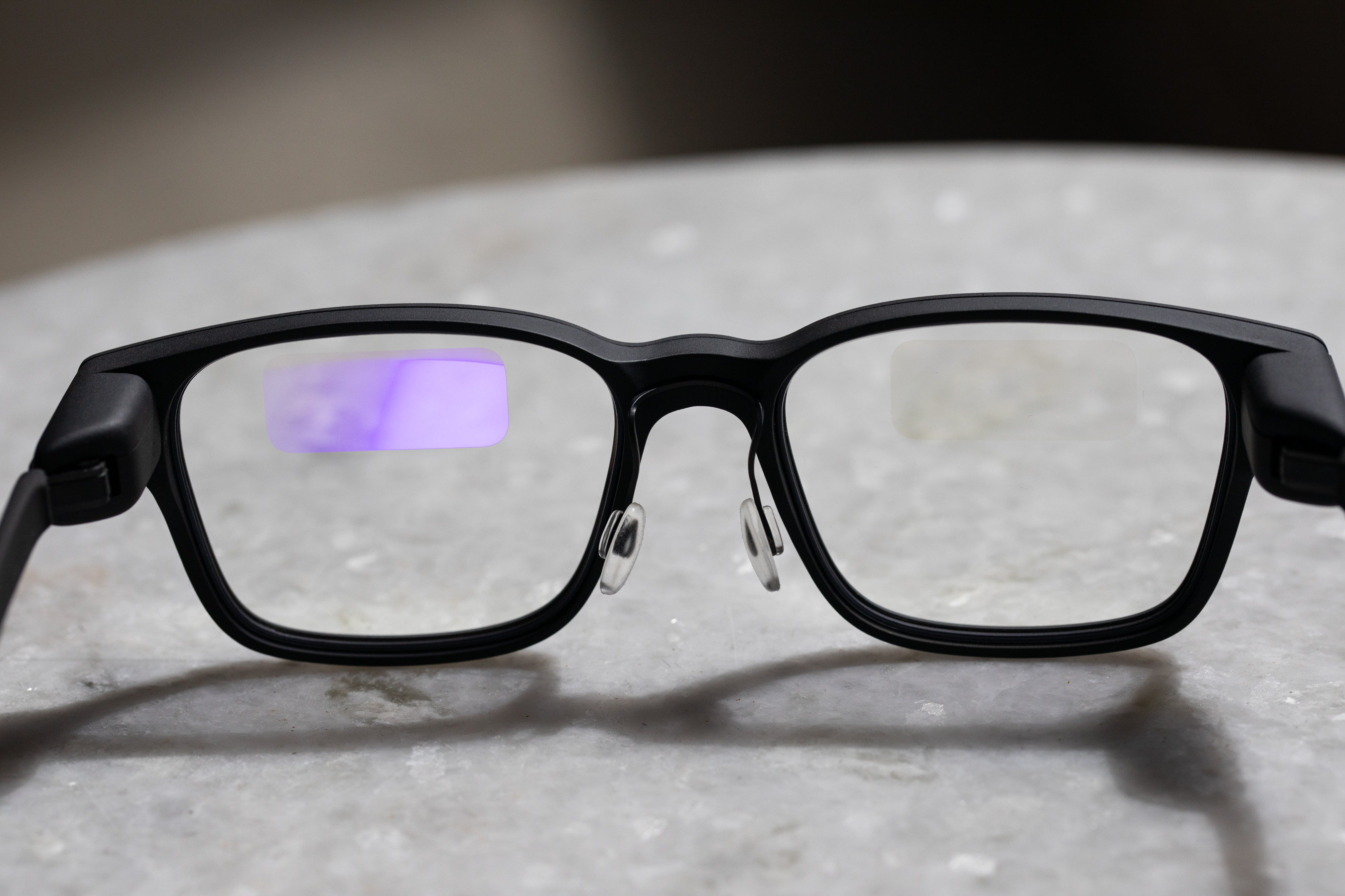 Close up of Even Realities G1 Glasses