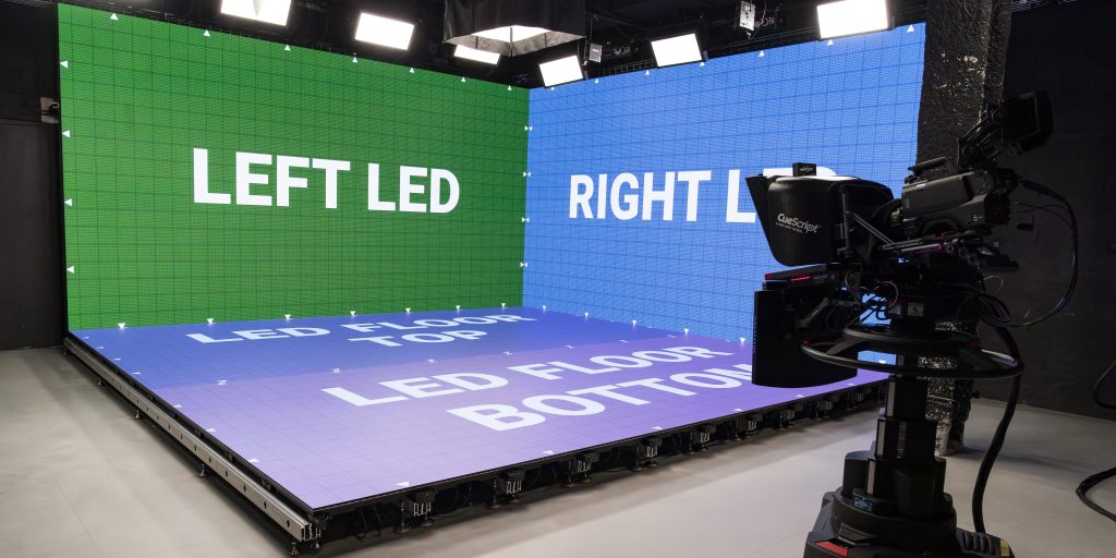 image of MS NOW's new virtual studio.