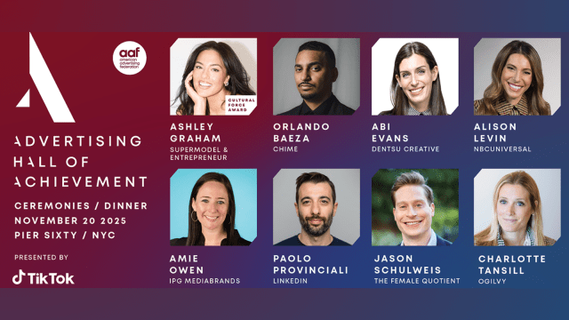 The AAF reveals the 2025 Advertising Hall of Achievement inductees, seven leaders under the age of 40 making notable industry contributions.