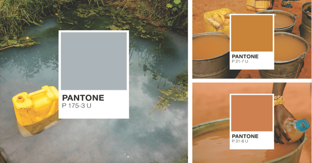 In an effort to spread awareness of the millions of people who live without access to clean water, Pantone and charity: water have teamed up to launch "The Color of Dirty Water" campaign.