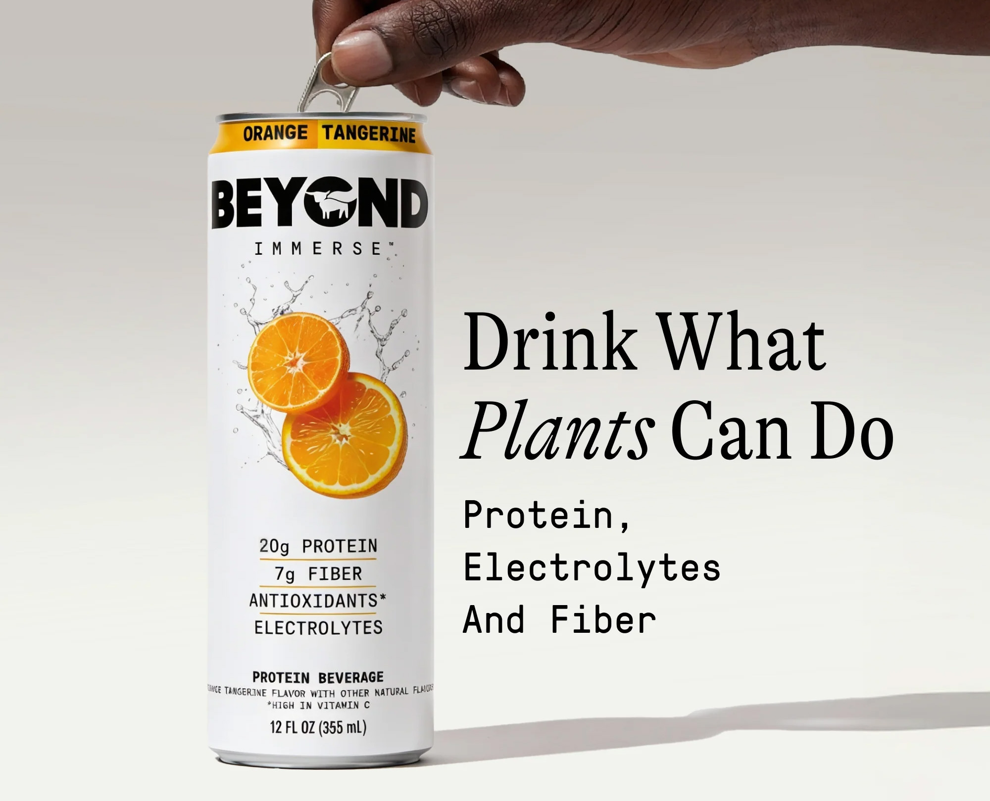 Beyond is still emphasizing its plant-based credentials with Immerse.