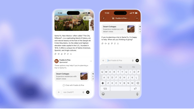 OpenAI will start testing ads in ChatGPT’s Free and Go tiers, letting users interact with sponsored products while keeping subscriptions ad-free.