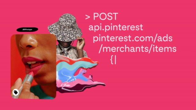 Merchants can make their Pins shoppable via product tagging.