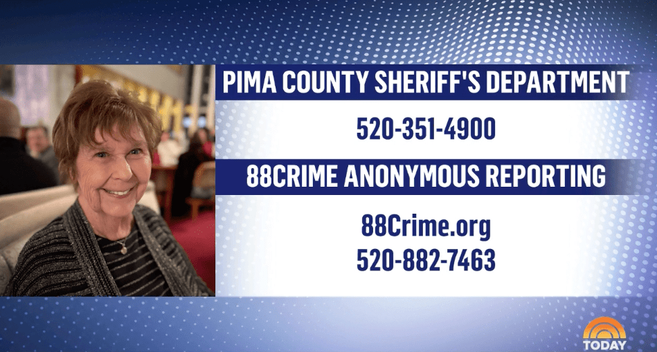 Image of Nancy Guthrie search help information.