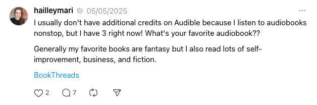 Buffer analytics dashboard showing sent Threads posts with timestamps, views, and engagement metrics, helping creators analyze performance and determine the best time to post on Threads.