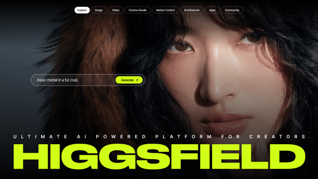 Higgsfield wraps multiple AI video models into one marketer-friendly platform. The pitch: Catch the viral moment before it