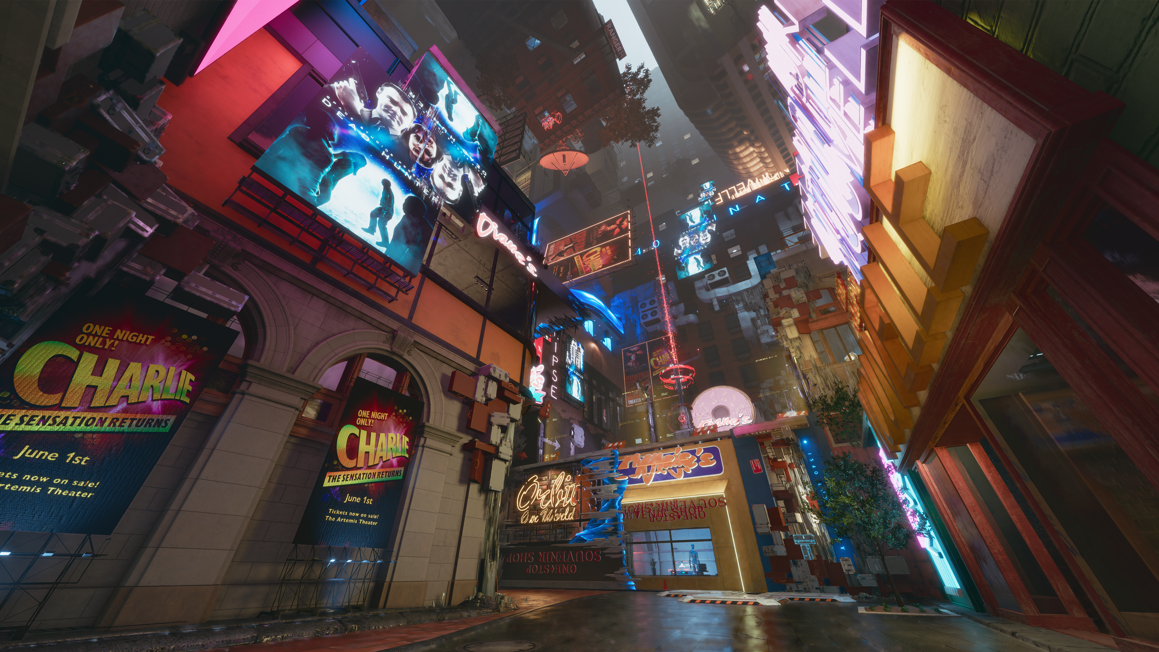 A screenshot from the video game Pragmata.