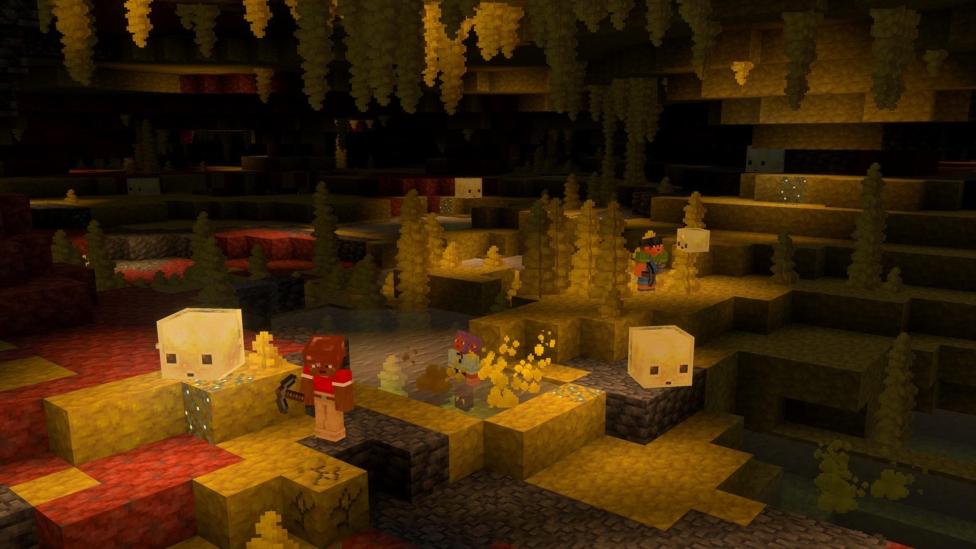 A screenshot from Minecraft.