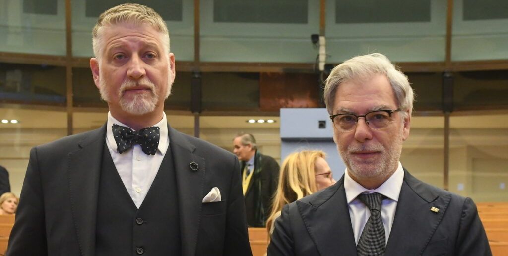Alessandro Giuli e Federico Mollicone