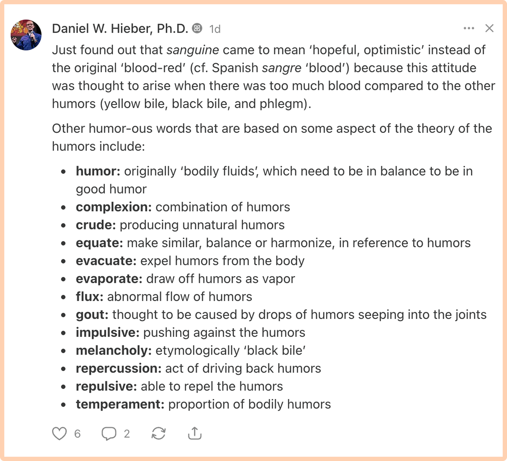 Danny Hieber Explains Language to the Internet