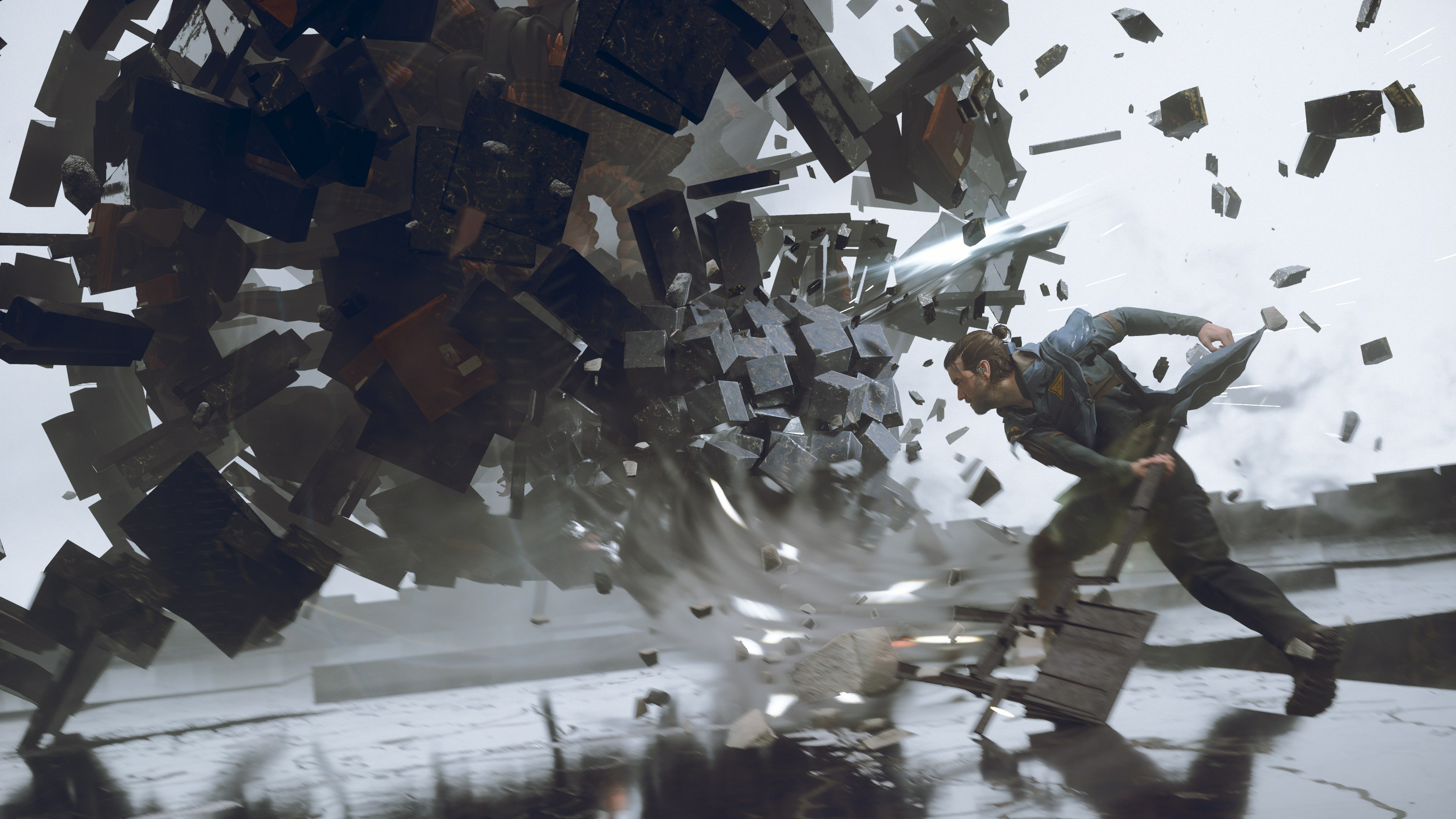 A screenshot from the video game Control Resonant.