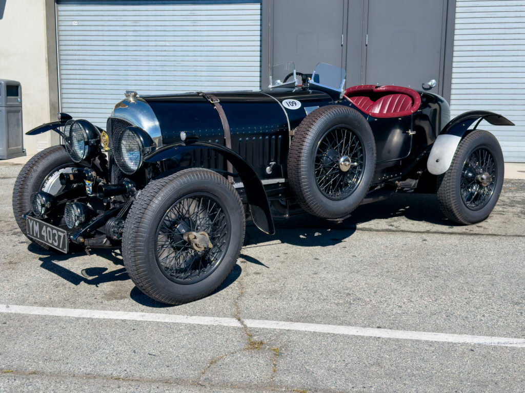 A 1926 Bentley Super Sports with bodywork by Jarvis of Wimbledon, seen from the front 3/4