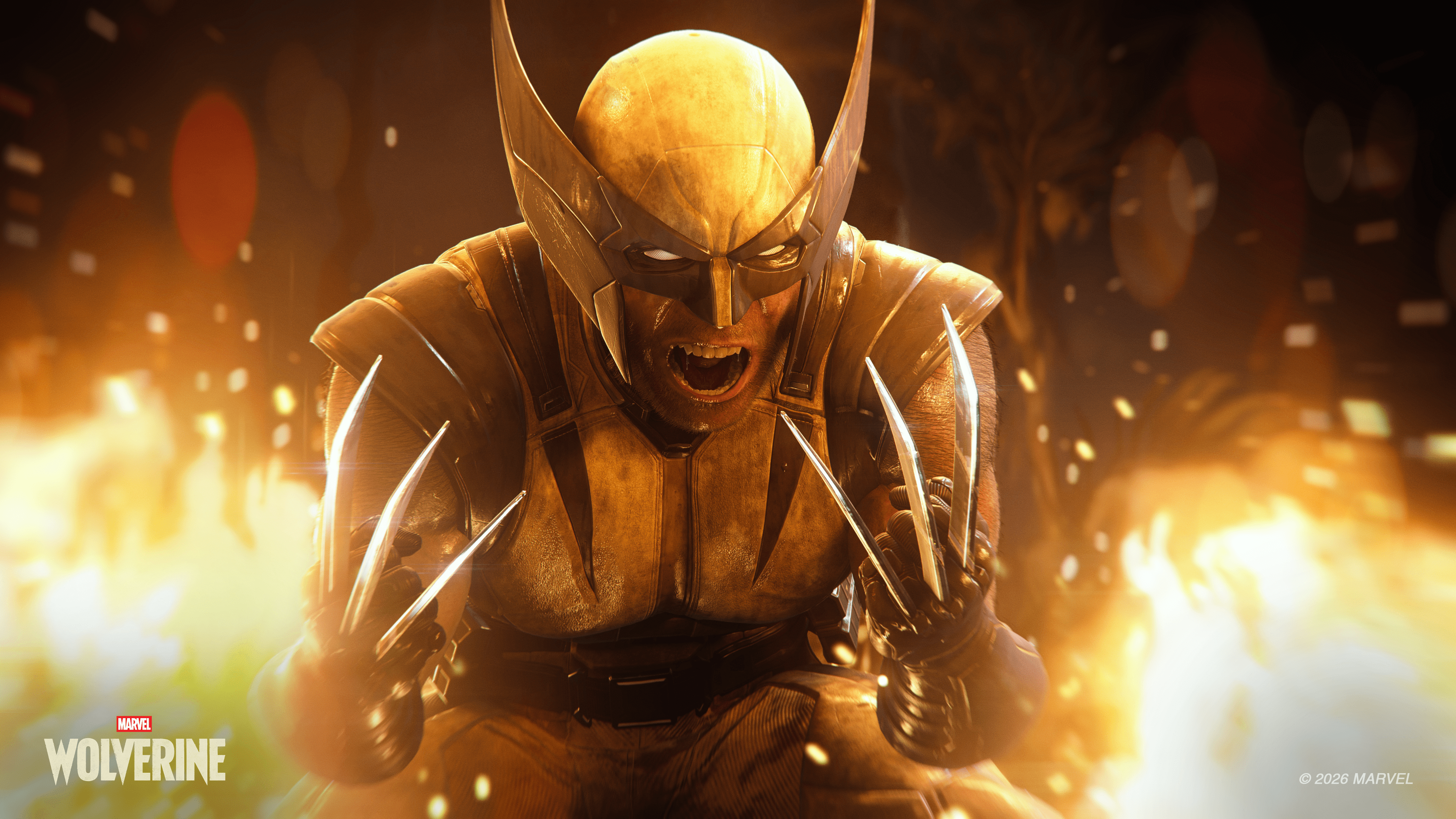 A screenshot from the video game Wolverine.