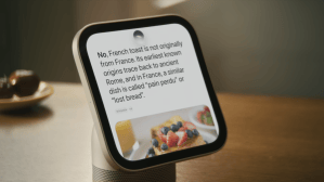 A screenshot from Apple’s HomeView launch video